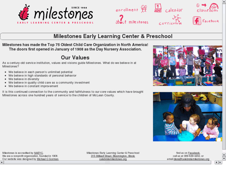 www.celebratemilestones.org