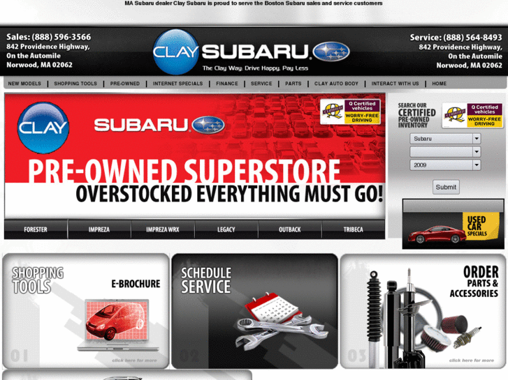 www.claysubaru.com