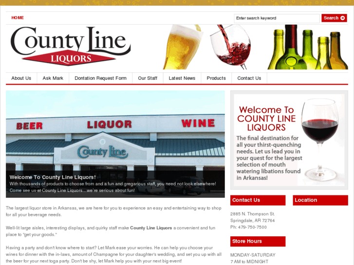 www.countylineliquors.com