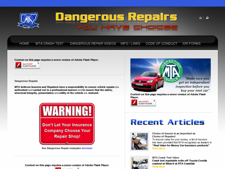 www.dangerousrepairs.com