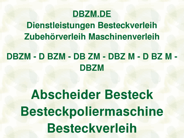 www.dbzm.de