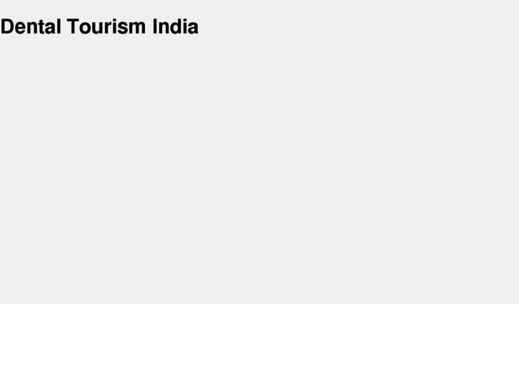 www.dental-tourism-india.com