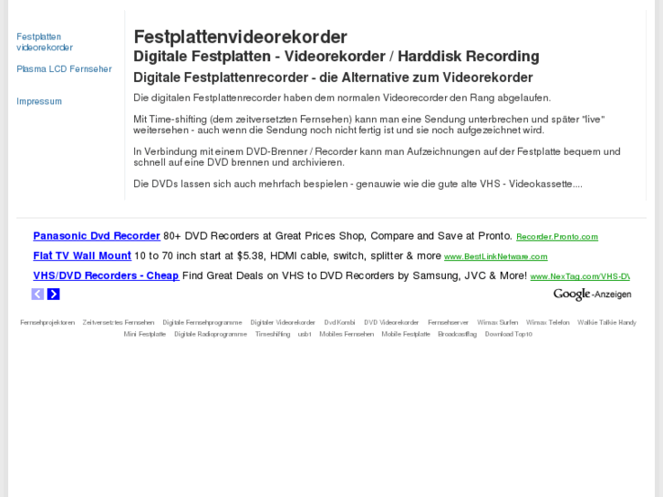 www.festplattenvideorekorder.de