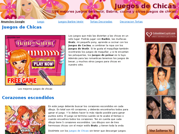 www.juegochicas.net