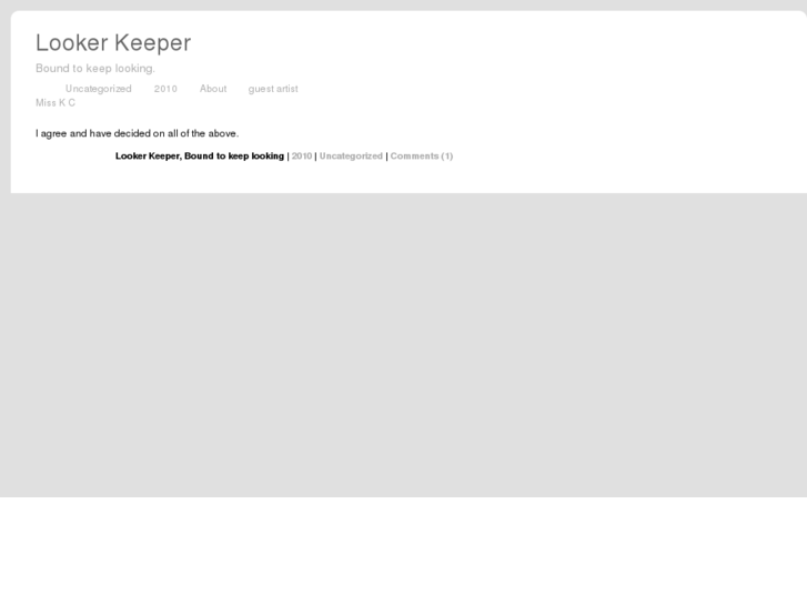 www.looker-keeper.com