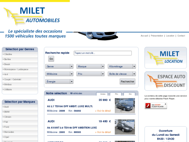 www.miletautomobiles.com