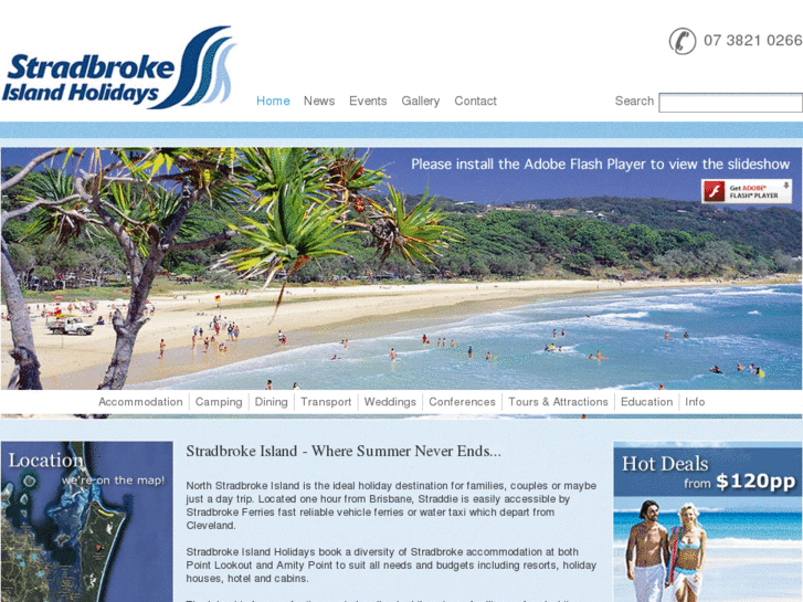 www.stradbrokeholidays.com