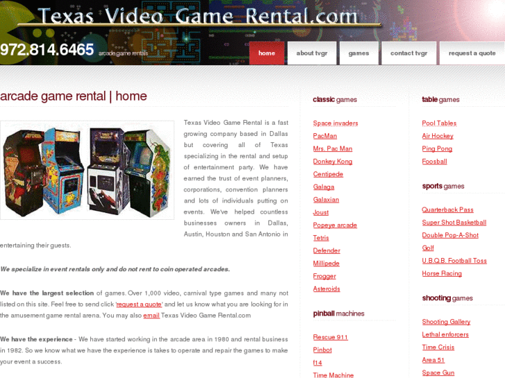 www.texasvideogamerental.com