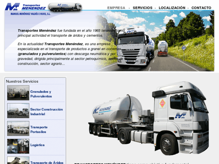 www.transportesmenendez.es