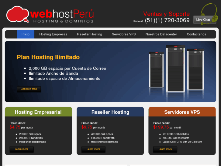 www.webhostperu.net