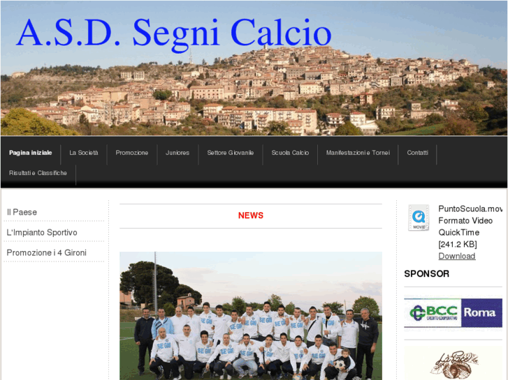 www.asdsegnicalcio.com