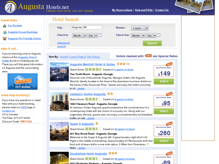 www.augustahotels.net