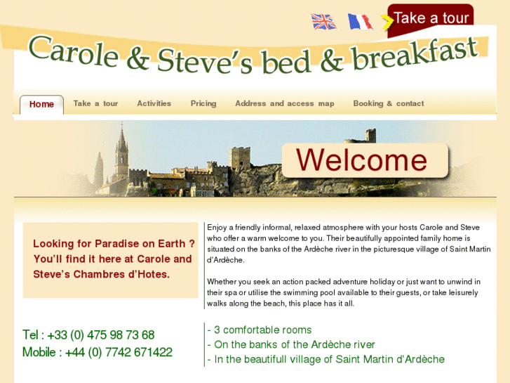 www.bed-breakfast-ardeche.com