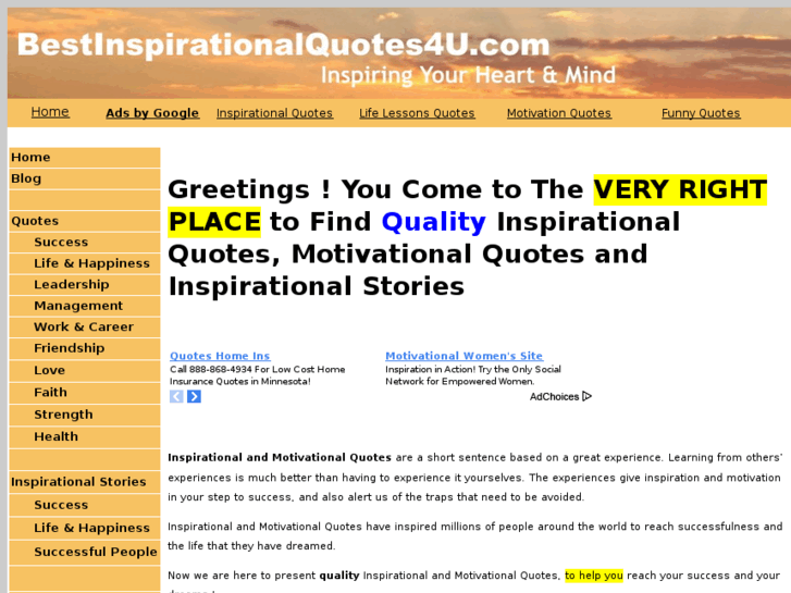 www.bestinspirationalquotes4u.com
