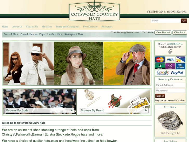 www.cotswoldcountryhats.com