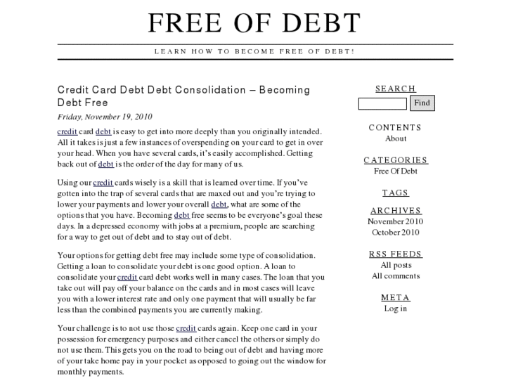 www.freeofdebt.org