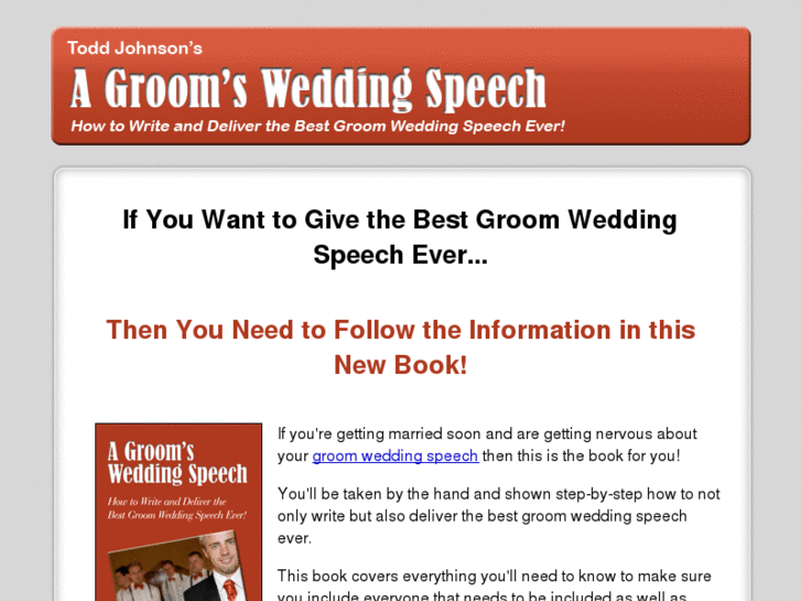 www.groomweddingspeechbook.com