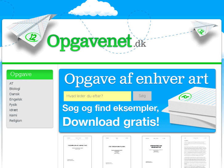 www.opgavenet.dk