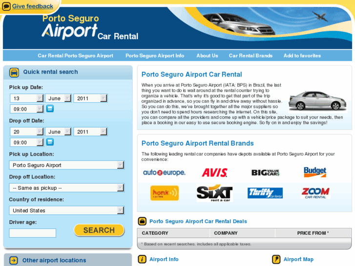 www.portoseguroairportcarrental.com