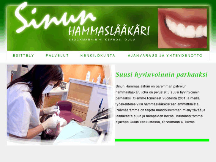 www.sinunhammaslaakari.com