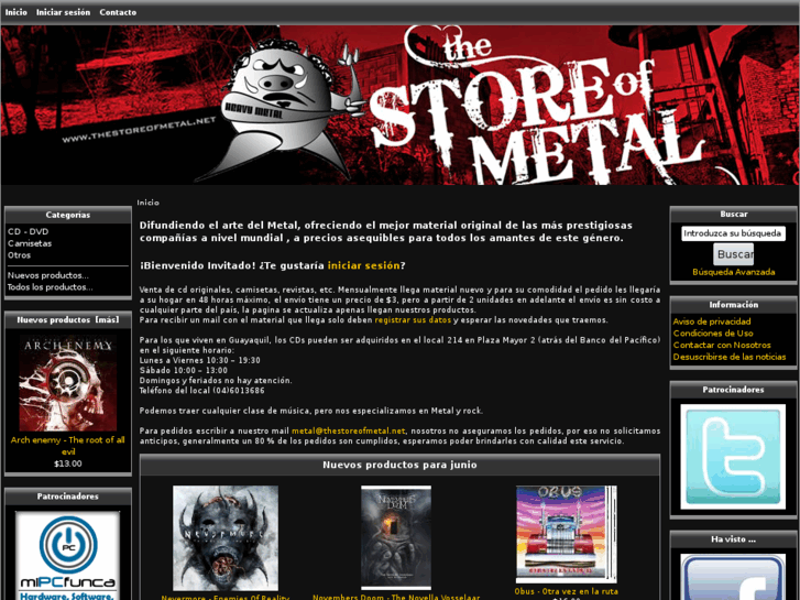 www.thestoreofmetal.com