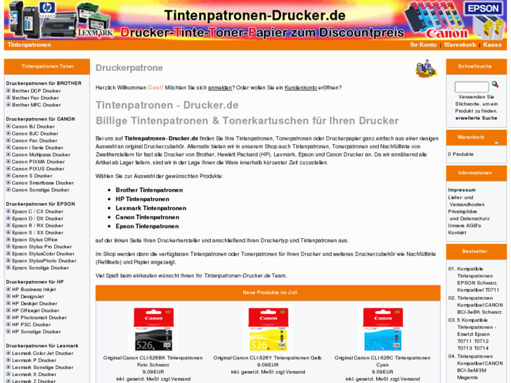 www.tintenpatronen-drucker.de