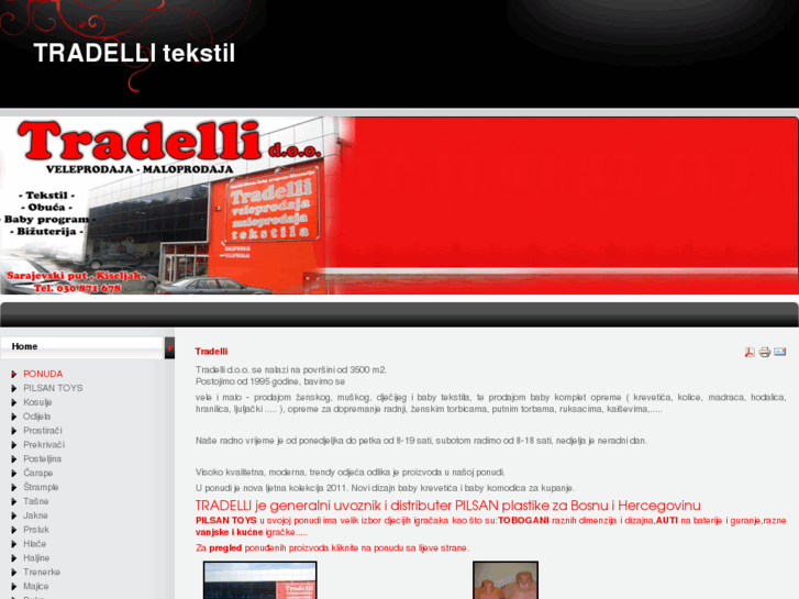 www.tradelli-tekstil.com