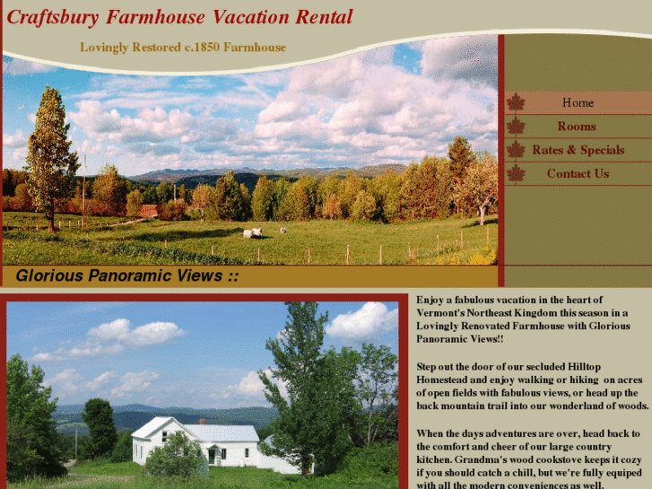 www.vtfarmhouserental.com