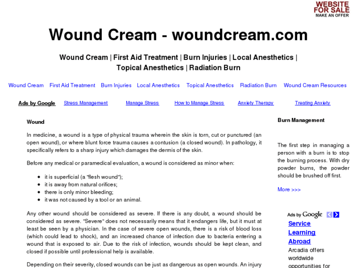 www.woundcream.com