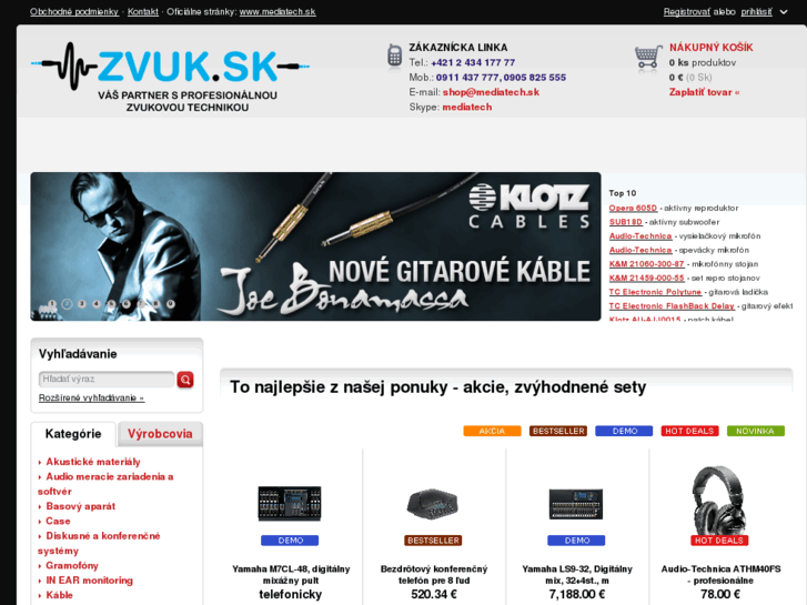 www.zvuk.sk