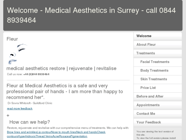 www.fleur-aesthetics.com