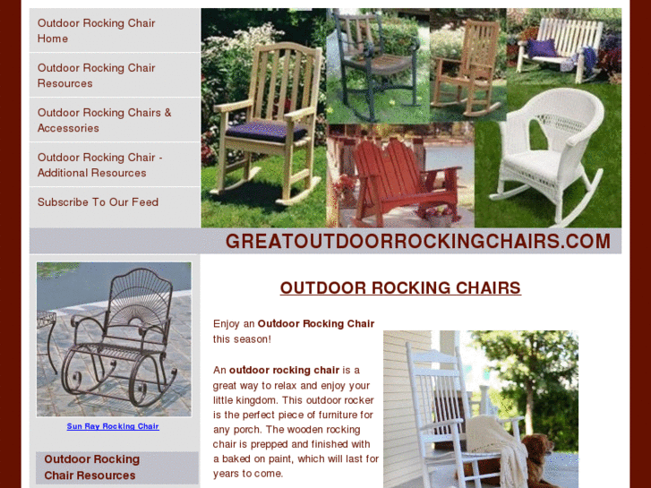 www.greatoutdoorrockingchairs.com