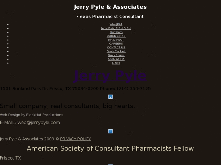 www.jerrypyleandassociates.com