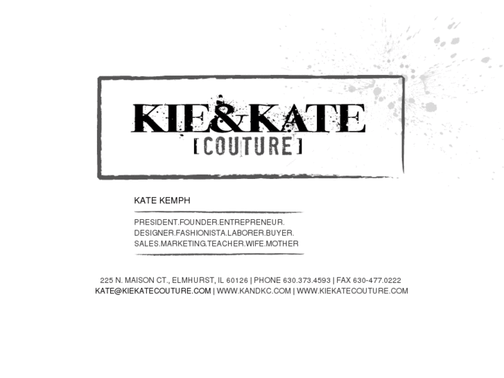 www.kiekatecouture.com