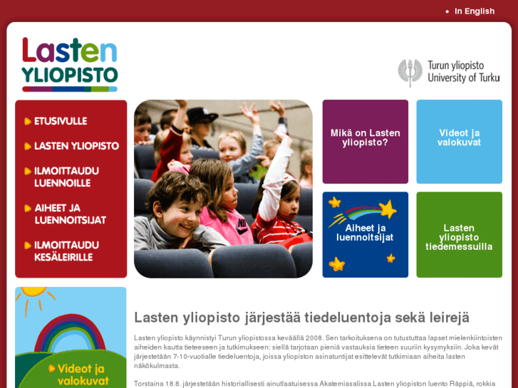 www.lastenyliopisto.fi