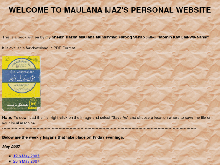 www.maulanaijaz.com