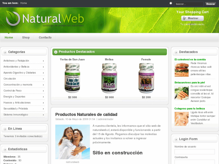 www.naturalweb.cl