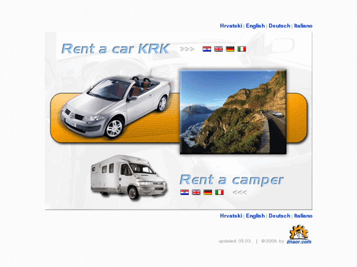 www.rentacarkrk.com