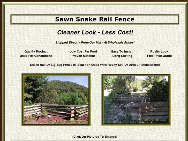 www.snakerailfence.com