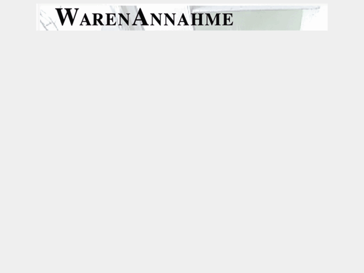 www.warenannahme.org