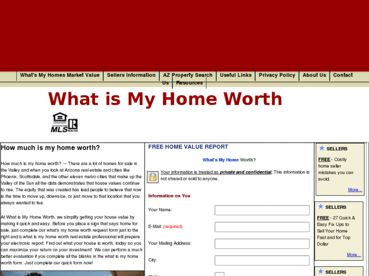 www.whatismyhomesmarketvalue.com