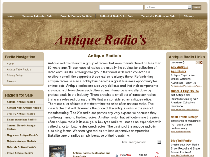 www.yourantiqueradio.com