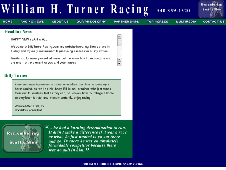 www.billyturnerracing.com