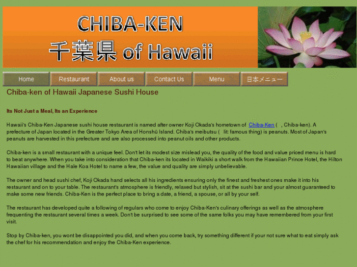 www.chibakenhawaii.com