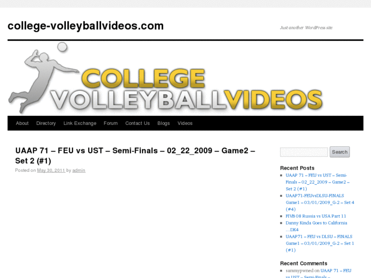 www.college-volleyballvideos.com