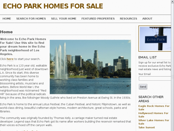 www.echoparkhomesforsale.com