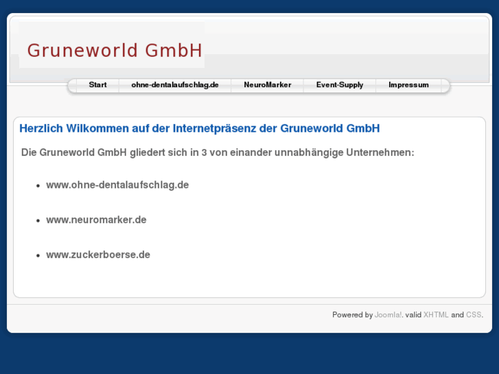 www.gruneworld.com