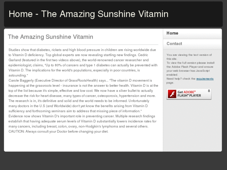 www.theamazingsunshinevitamin.com