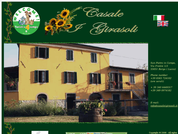 www.casaleigirasoli.it