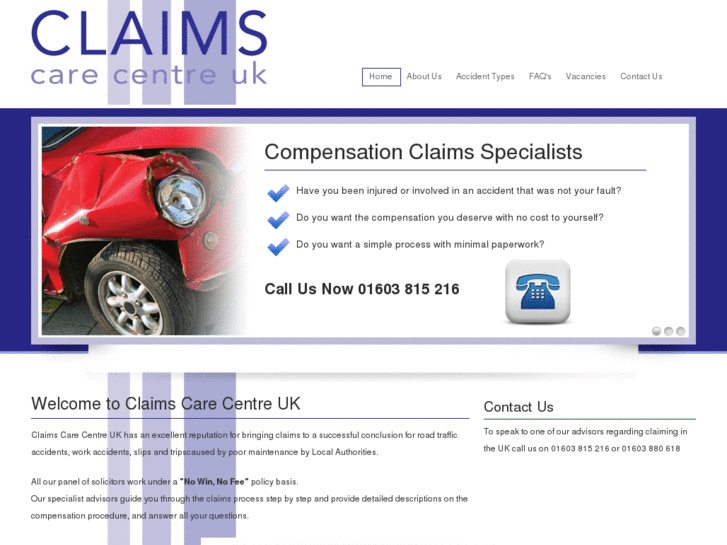 www.claimscarecentreuk.com